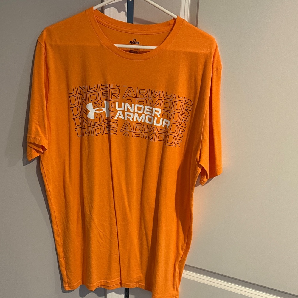 Under Armour Men's Bold Orange Tee
